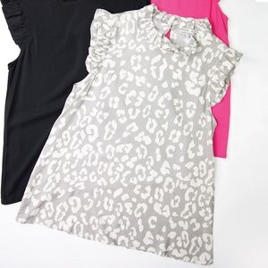 NWT Mary Square Michelle Top Size M